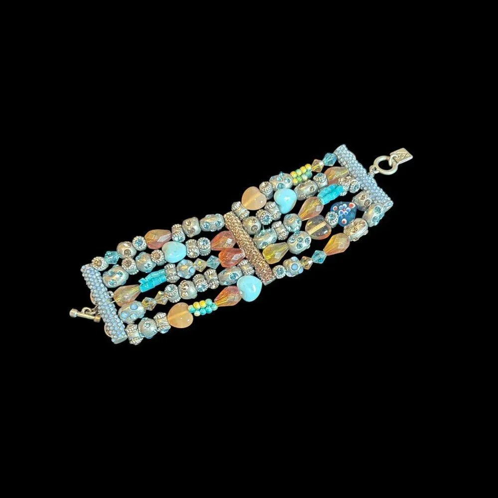 Rodrigo Otazu Vintage Multi-link Chain Bracelet OOAK